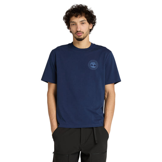 Timberland Unisex Back Tree Logo Tee - Peacoat