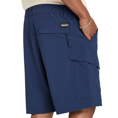 Timberland Mens Quick-Dry Cargo Shorts - Peacoat