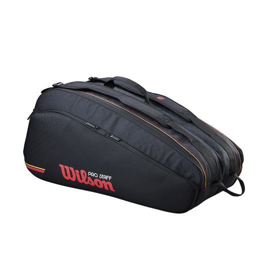 Wilson Pro Staff Icon 12 Pk Racket Bag - Black