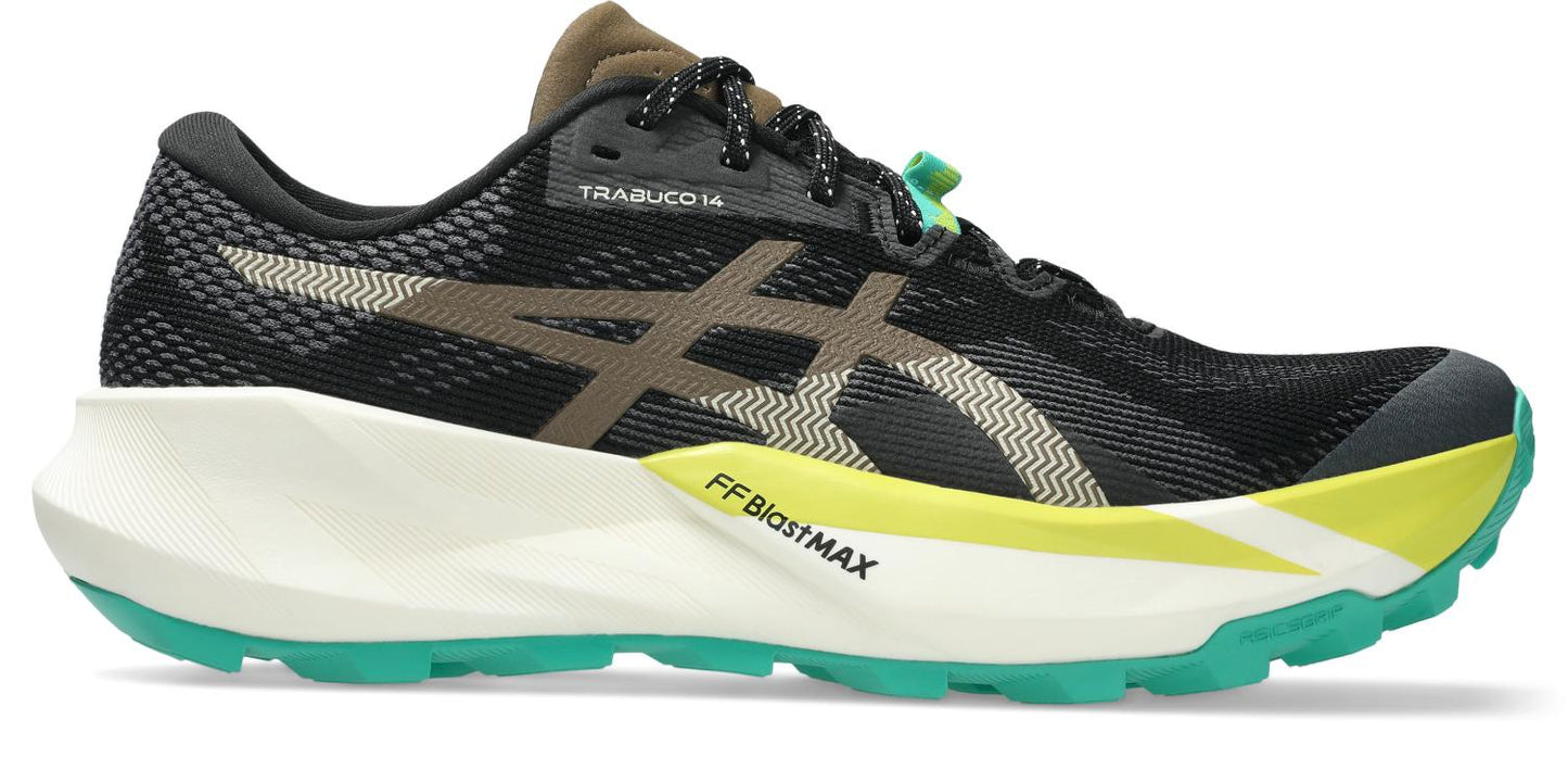 Asics Mens Trabuco 14 Trail Running - Black/Clay Canyon