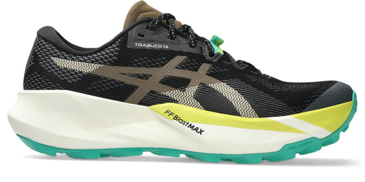 Asics Mens Trabuco 14 Trail Running - Black/Clay Canyon