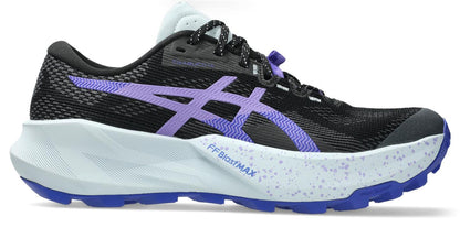 Asics Womens Gel Trabuco 14 Trail Running - Black/Amethyst