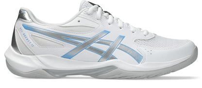Asics Mens Gel Rocket 12 Indoor Court Shoes - White/Cool Grey