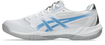 Asics Mens Gel Rocket 12 Indoor Court Shoes - White/Cool Grey