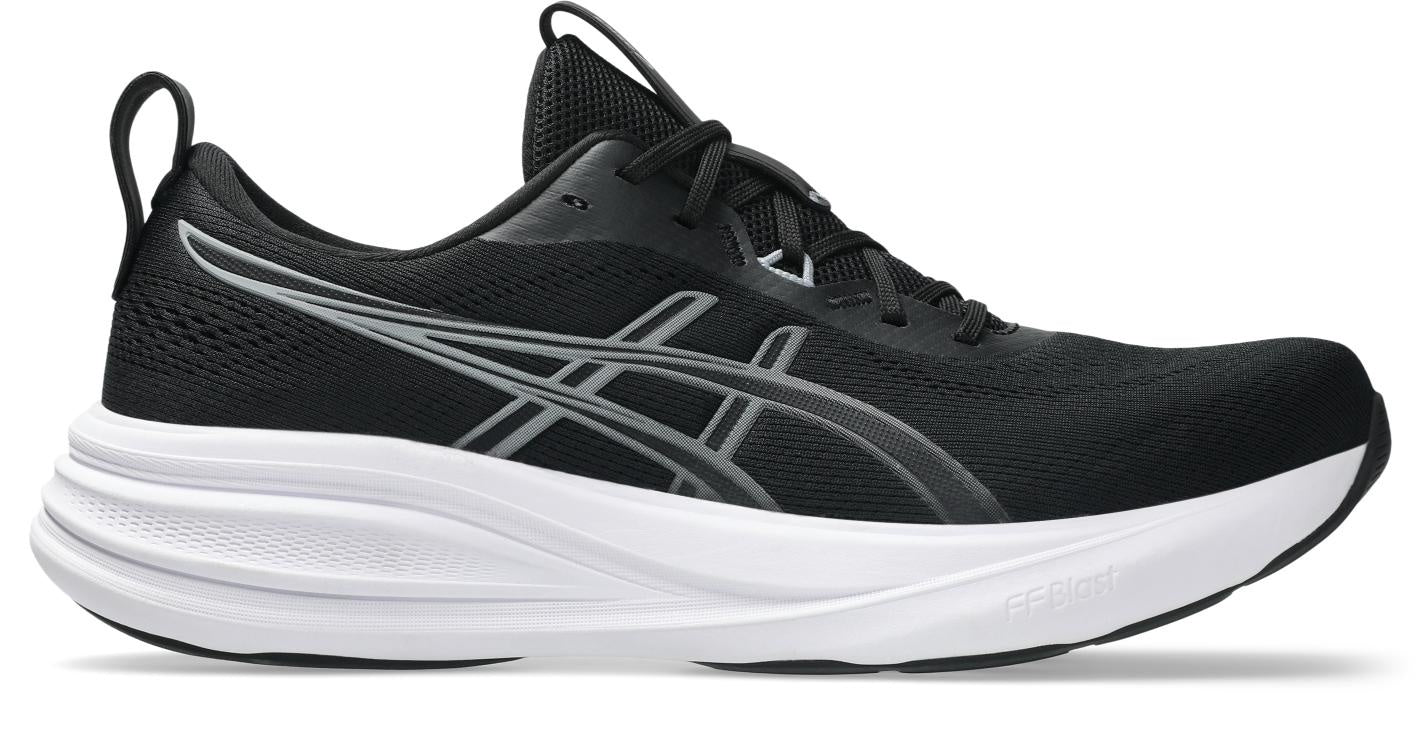 Asics Mens Gel Pulse 17 (2E) - Black/Gravel