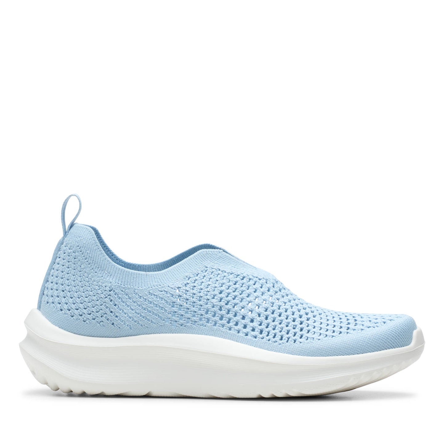 Clarks Womens Solevana Knit - Light Blue