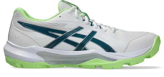 Asics Mens Gel Peake 3 Turf & Hockey Shoe - White/Dark Teal