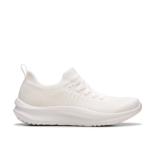 Clarks Womens Solevana Lace - White