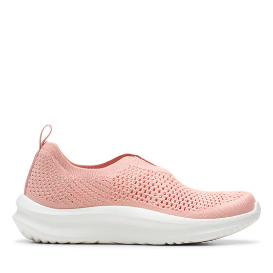 Clarks Womens Solevana Knit - Dusty Pink