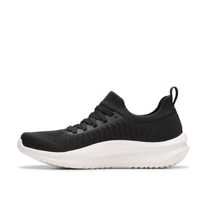 Clarks Womens Solevana Lace - Black