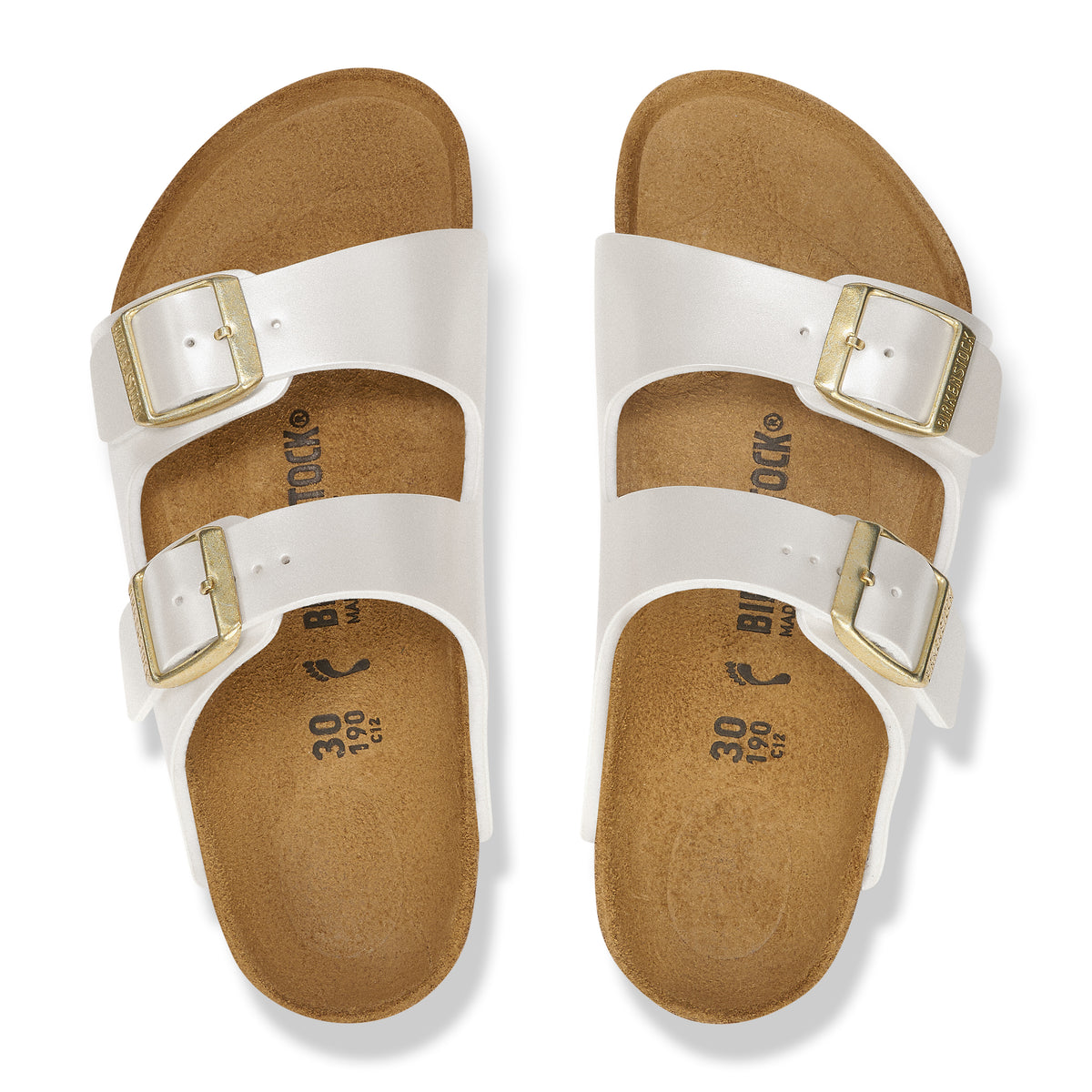 Birkenstock Arizona Kids Birko-Flor - Metallic Pearl