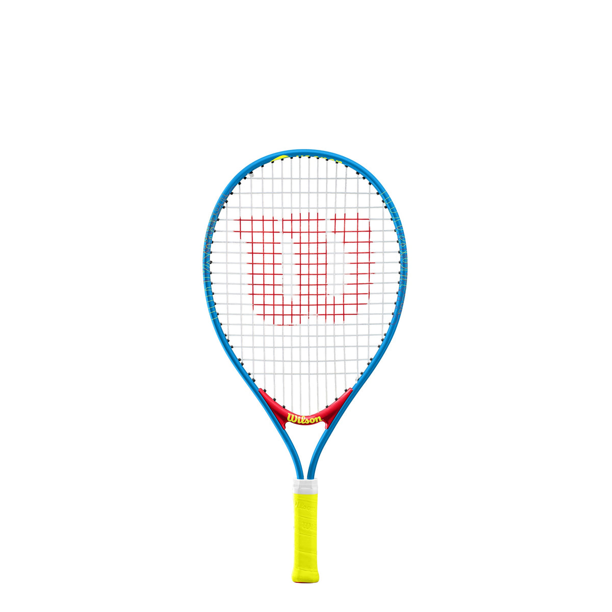Junior 21" Tennis racket with Wilson logo on a white background