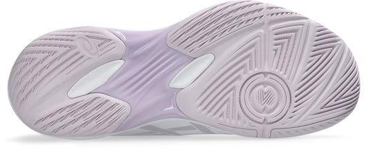 Asics Womens Gel Rocket 12 Indoor Court Shoes - White/Dahlia