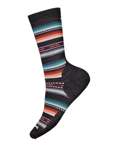 Smartwool Unisex Margarita Crew Socks - Charcoal