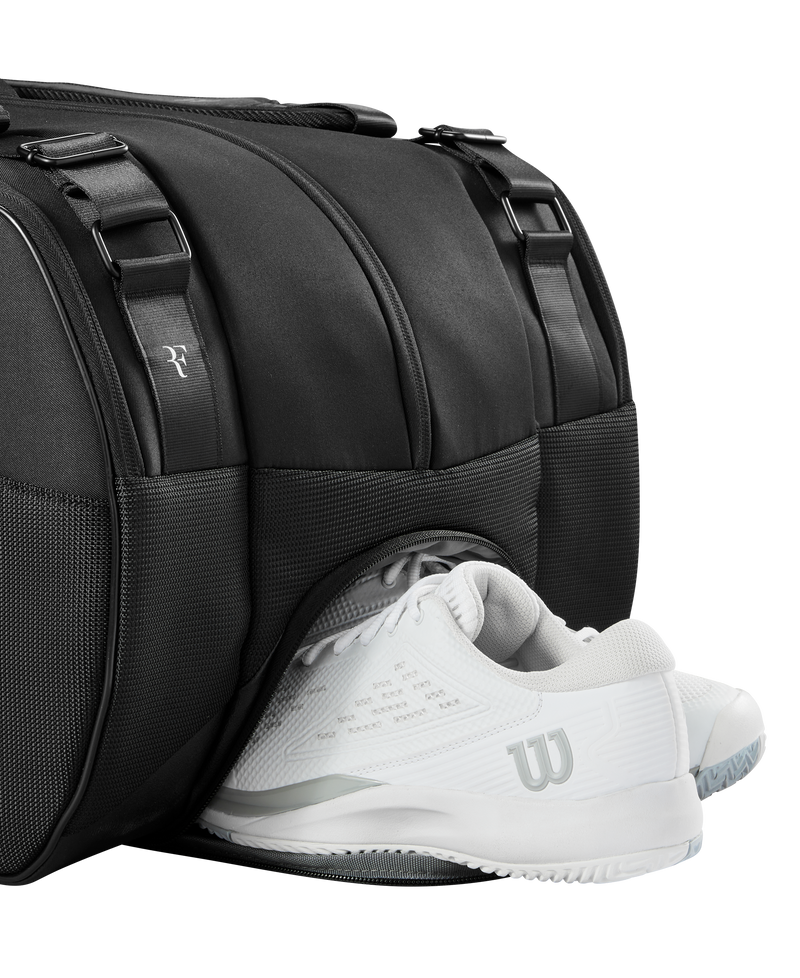 Wilson Federer Tournament Racket Bag (15 pack)  - Black