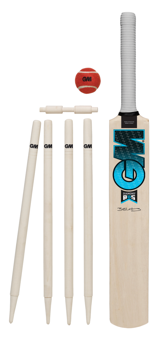 GM JNR DIAMOND CRICKET SET - Wooden