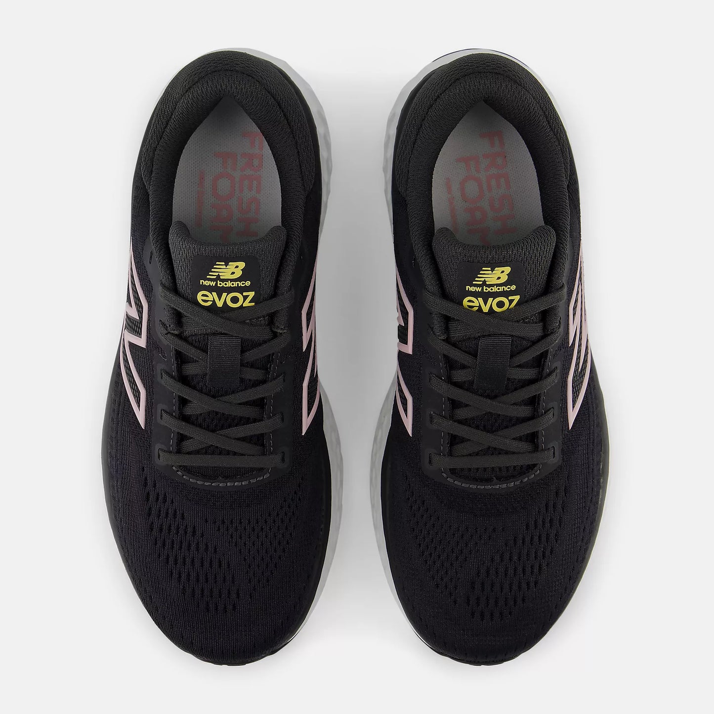 New Balance Womens EVOZ v4 - Black Cement/Pink Chalk