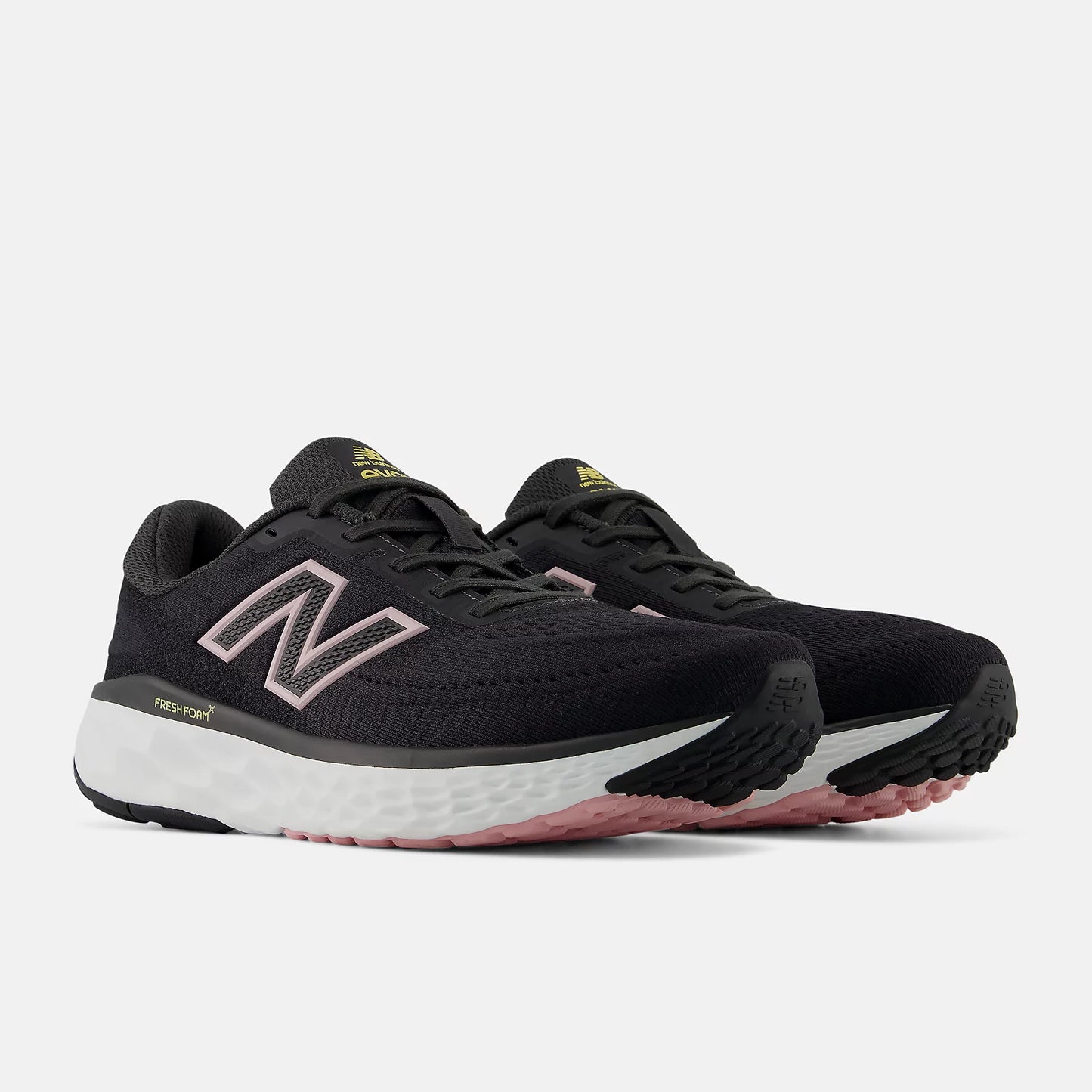 New Balance Womens EVOZ v4 - Black Cement/Pink Chalk
