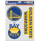 Wincraft NBA Golden State Warriors Multi-Use 3 Fan Pack Decal