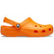 Crocs Unisex Classic Clogs- Orange Zing