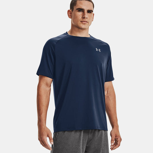 Under Armour Mens Tech Tee 2.0- Academy
