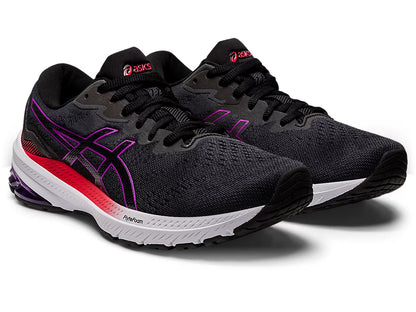 Asics Womens GT 1000 11 (D) - Black/Orchid