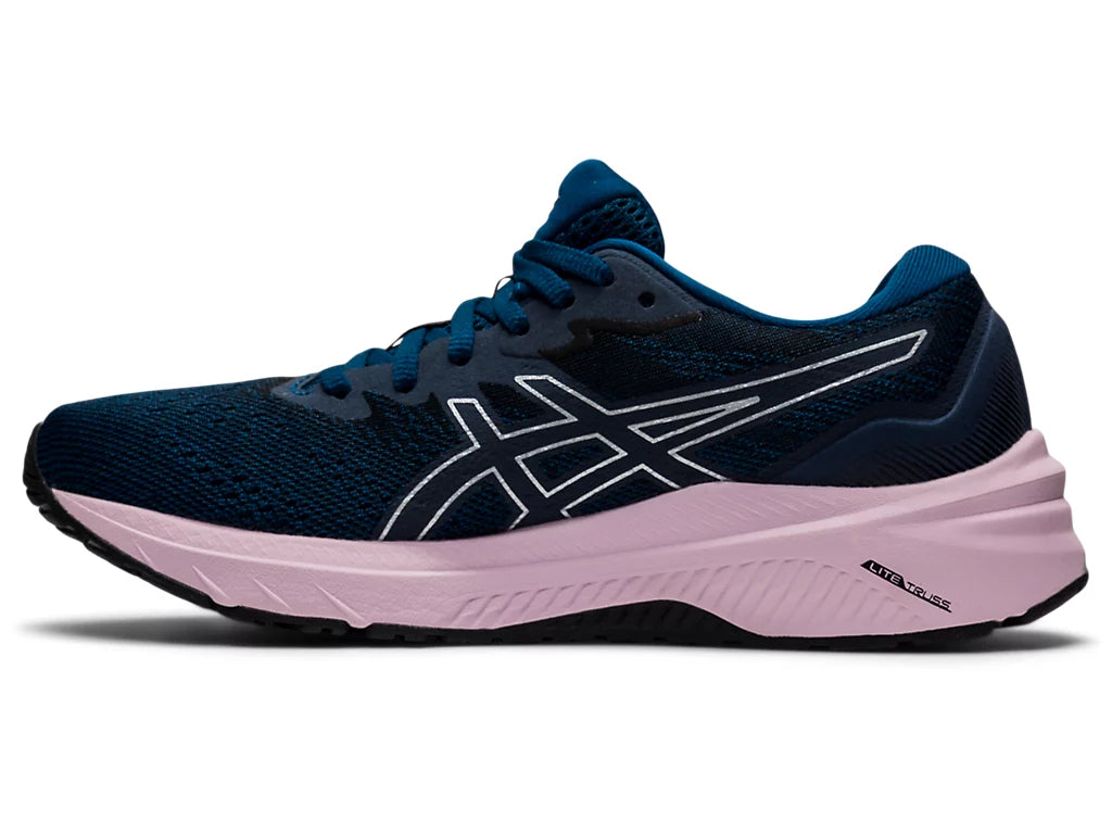 Asics Womens GT-1000 11 (D) - Mako Blue/Barley Rose