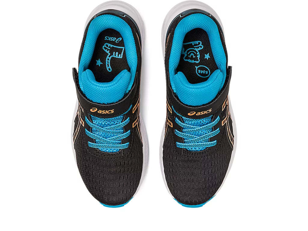 Asics Kid's Pre Excite 9 PS - Black/Sun Peach