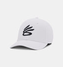 Under Armour Mens Steph Curry Snapback - White