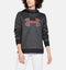 Under Armour Womens Fleece Pull Over Hoodie- Charcoal