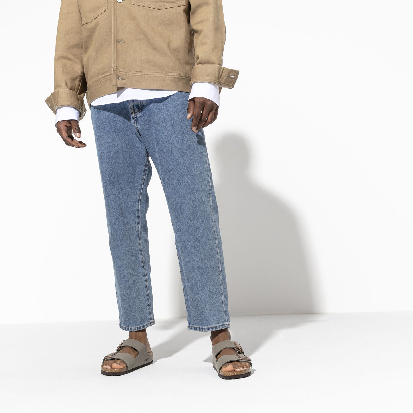 Birkenstock Arizona Birkibuc - Stone