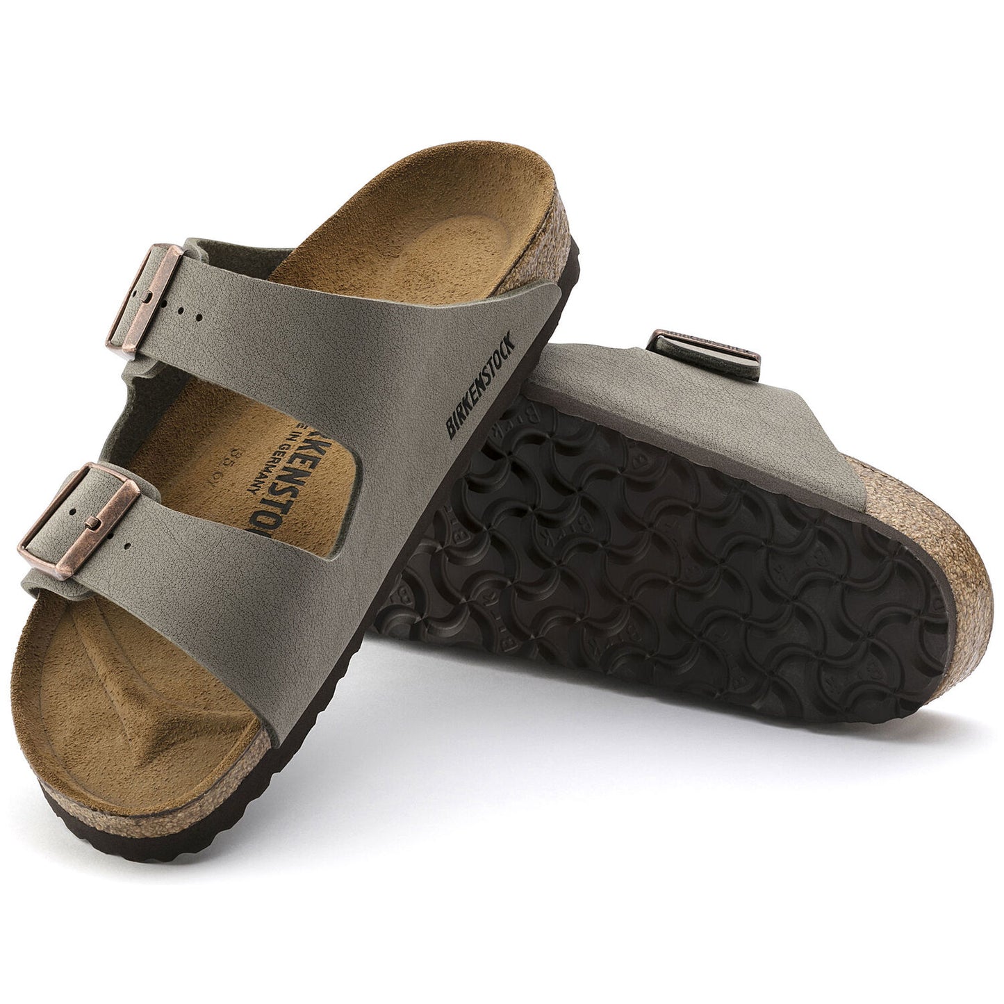 Birkenstock Arizona Birkibuc - Stone