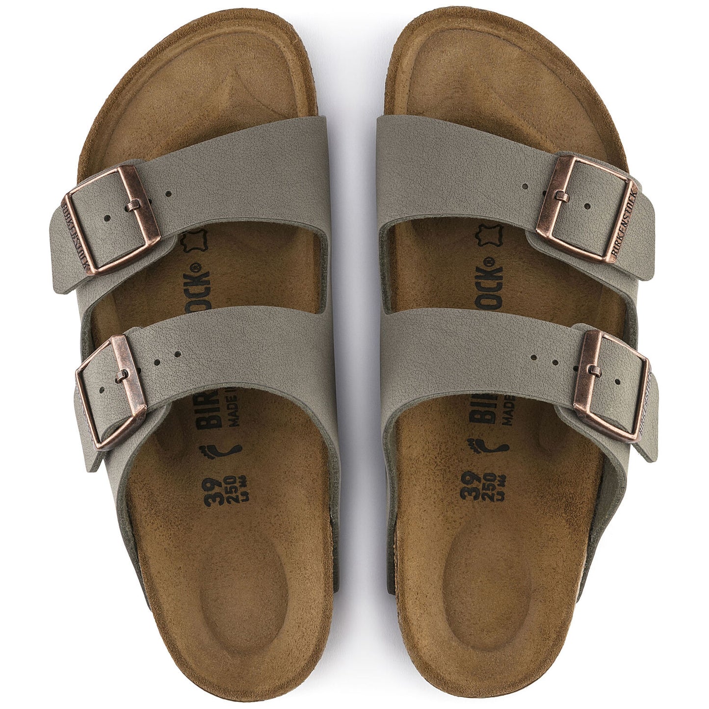 Birkenstock Arizona Birkibuc - Stone