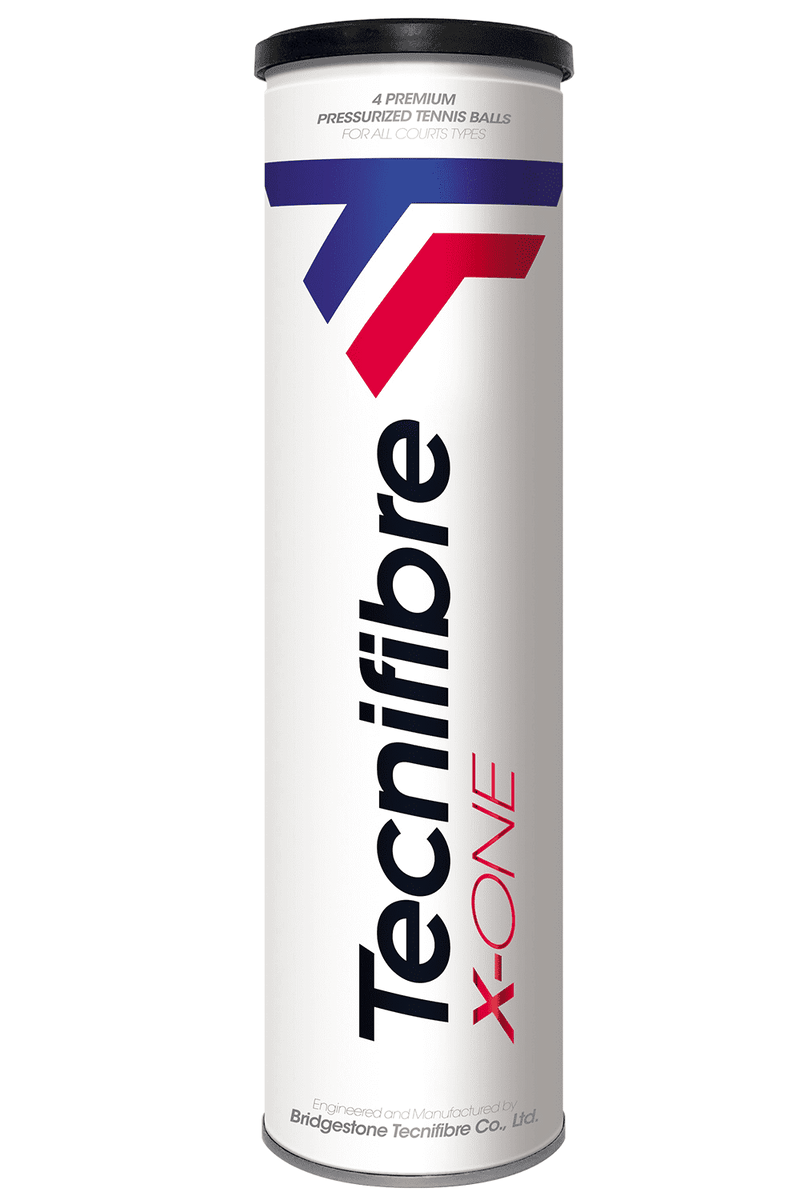 Tecnifibre X-One Tennis Balls - 4 Ball Can