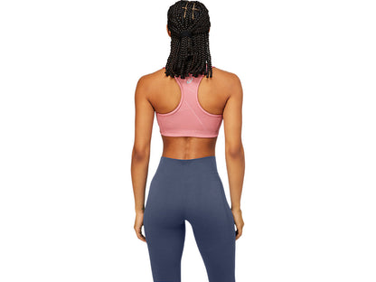 Asics Womens Nagare Bra - Smokey Rose