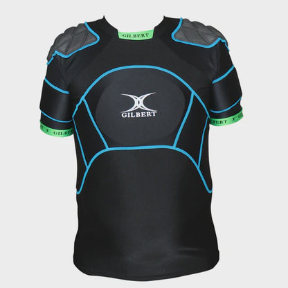 Gilbert XP 500 Shoulder Pads - Black/Blue