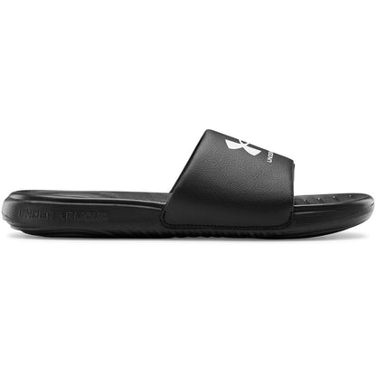 Under Armour Mens Ansa Fix Slide - Black/Black/White