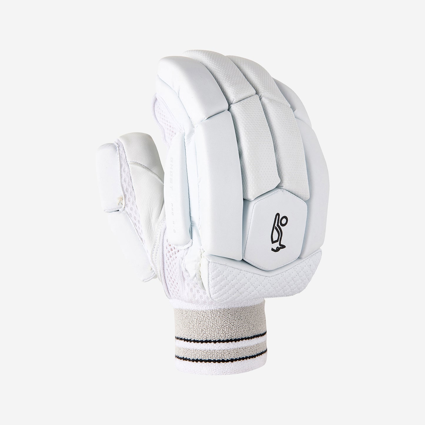 Kookaburra Ghost Pro 4.0 Batting Gloves - White/Silver