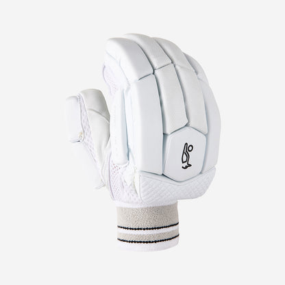 Kookaburra Ghost Pro 4.0 Batting Gloves - White/Silver