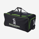 Kookaburra Team Kit Bag with Wheels  - Black/Lime