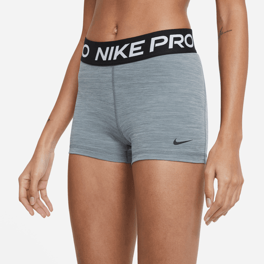 Nike Womens Pro 3' Shorts - Grey