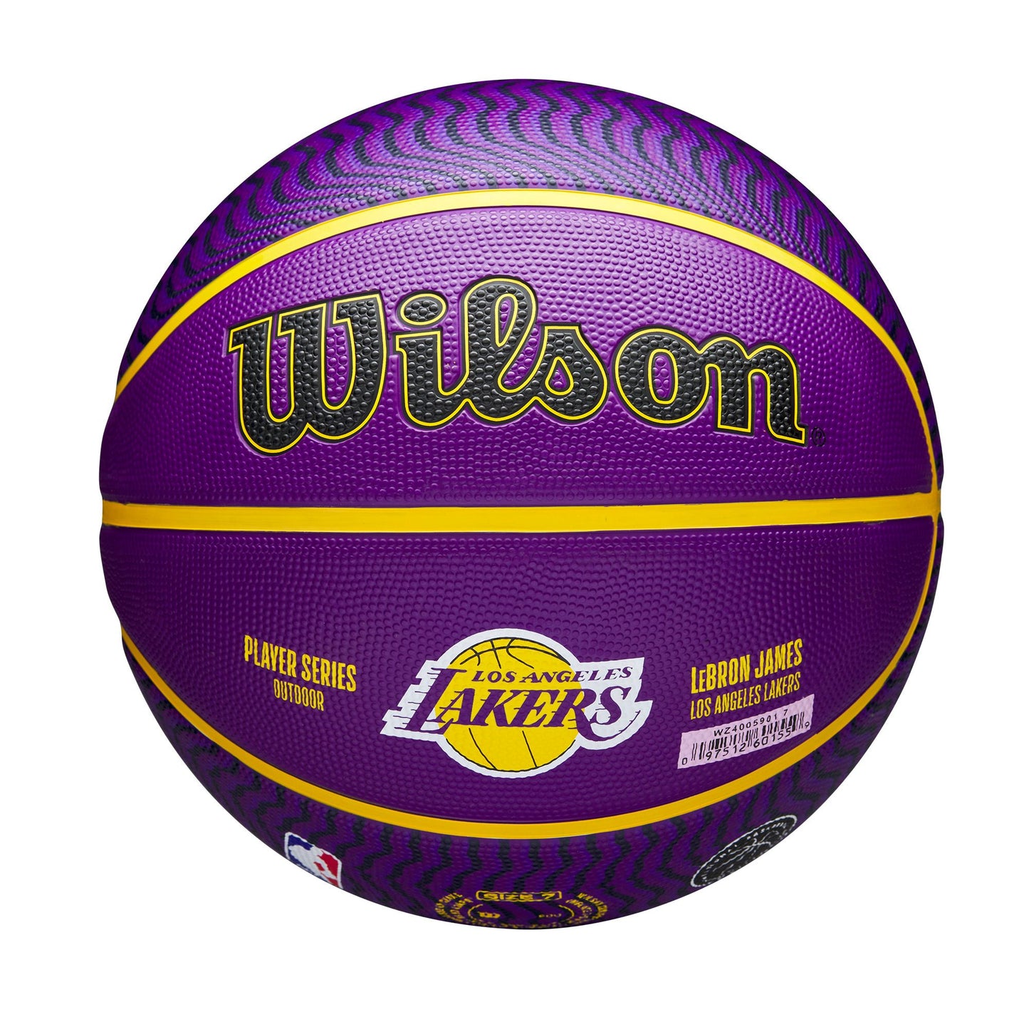 Wilson NBA Player Icon Outdoor Basketball - Lebron James