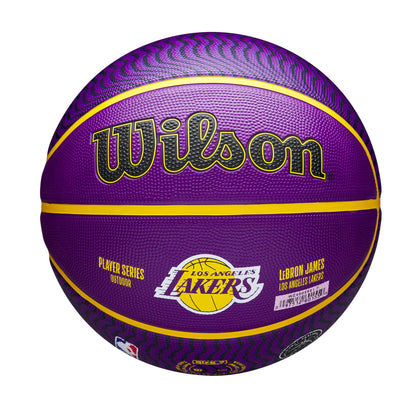 Wilson NBA Player Icon Outdoor Basketball - Lebron James