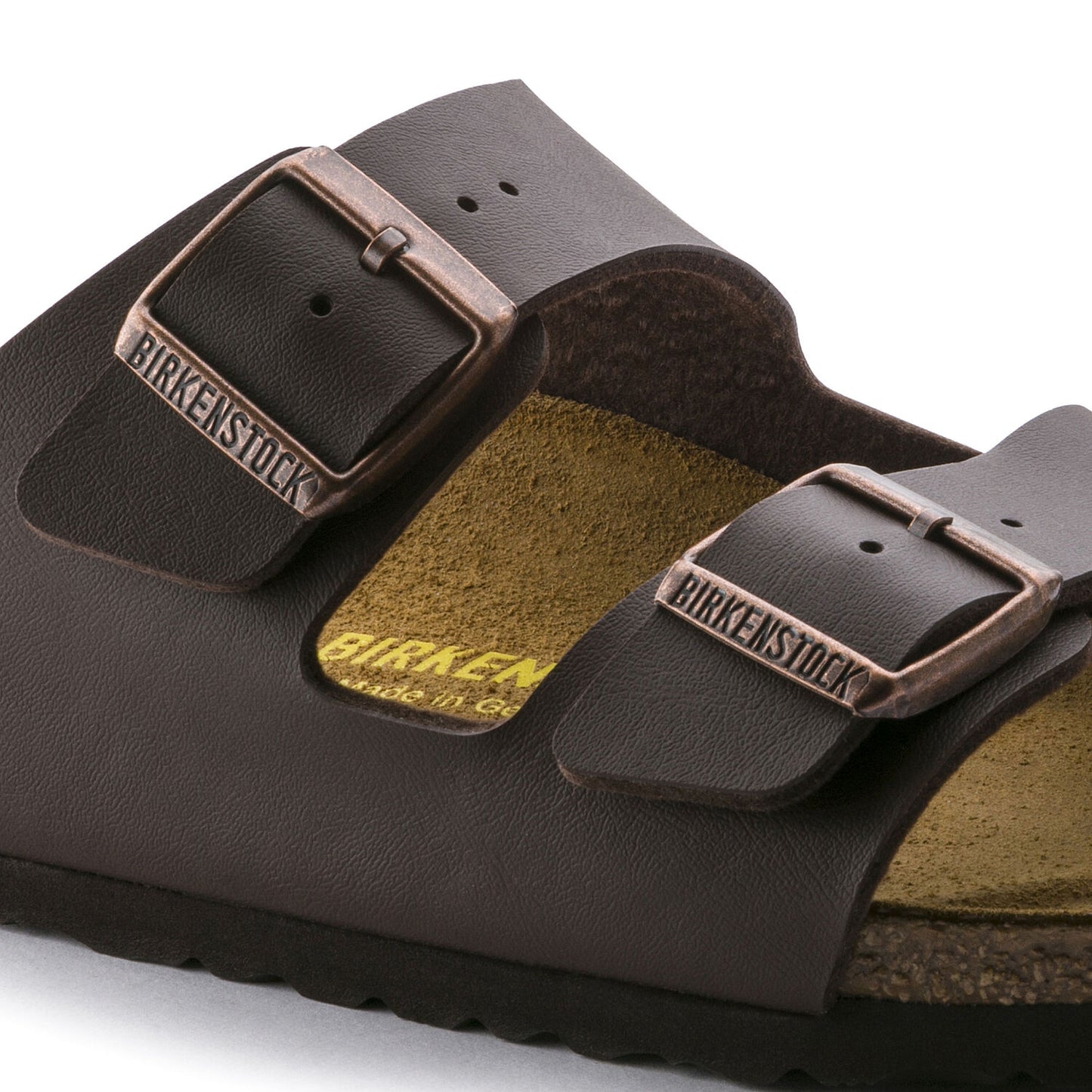 Birkenstock Arizona Birko Flor - Dark Brown