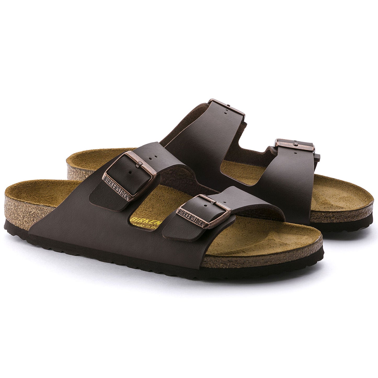 Birkenstock Arizona Birko Flor - Dark Brown