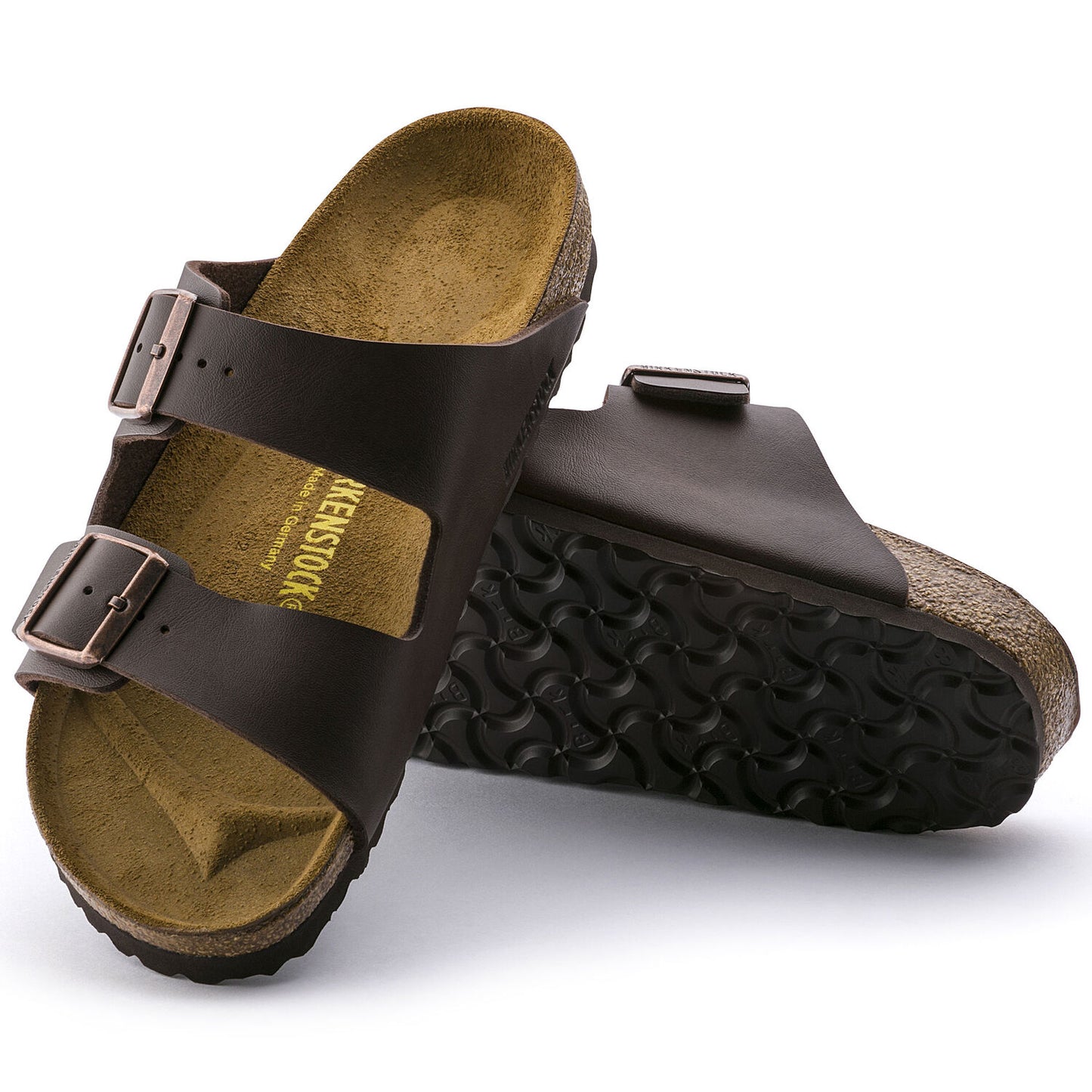 Birkenstock Arizona Birko Flor - Dark Brown