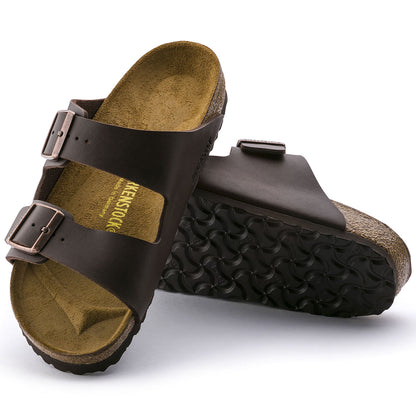 Birkenstock Arizona Birko Flor - Dark Brown
