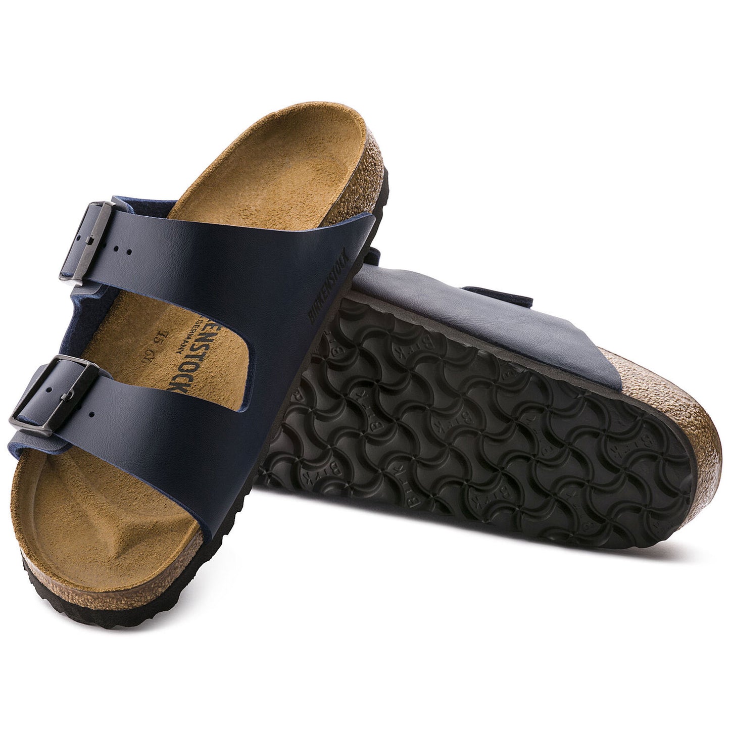 Birkenstock Arizona Birko Flor - Blue