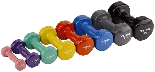 York Vinyl Dipped Dumbbell