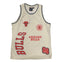 NBA Essentials Chicago Bulls Youth Rockford Mesh Tank - Vintage White